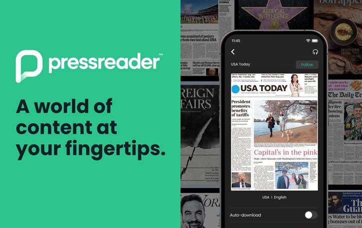 image for Unlock access to thousands of newspapers and magazines.